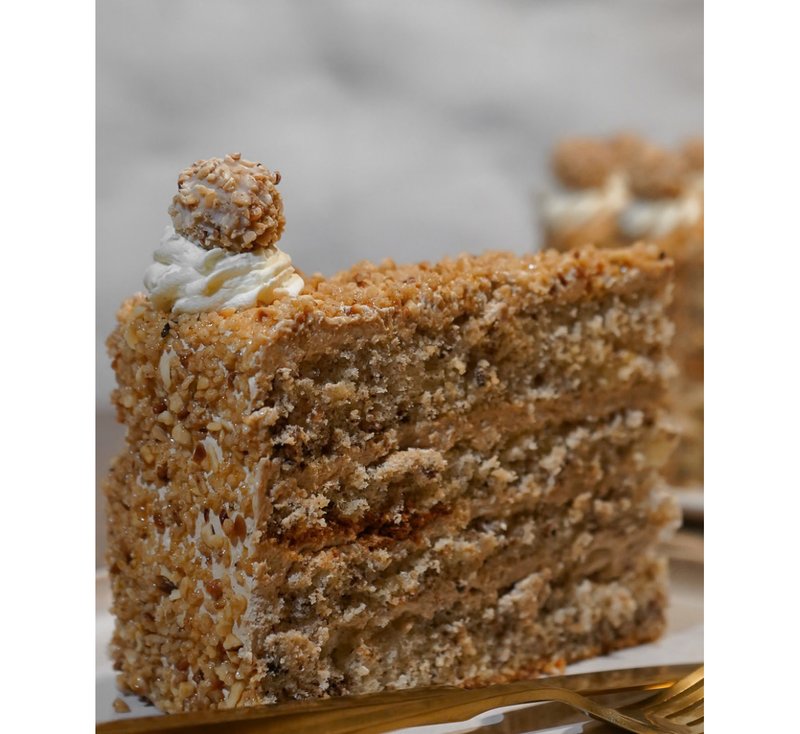 Nusscreme-Torte